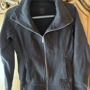 Women's lulu lemon Black Sweat Jacket